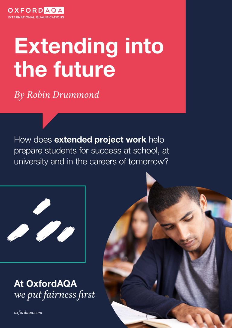 OxfordAQA's "Extending into the Future" report explores the benefits of project-based learning for building 21st century skills