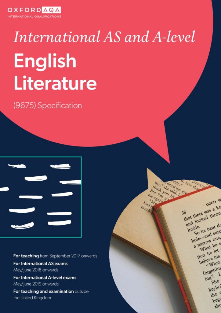 Specification - last AS exams 2027, A2 2028